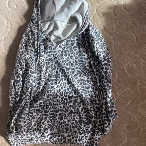 Cheetah Print Long Sleeve Top